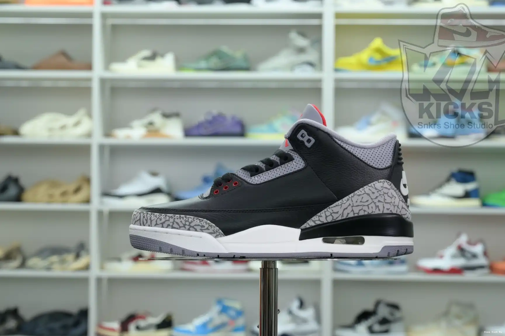 Cement Jordan Air Kimikick 3“Black Reimagined” 0711